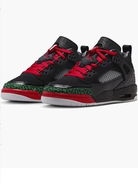 Jordan Kids Low-Top Sneakers - Black/Red/Green